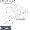 Bristan Glorious Wall Mounted Basin Mixer Spares
